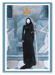 Tarot - Queen of Swords