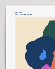 After Hover: Abstraktes Blumen-Muster - Les fleurs