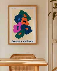 After Hover: Abstraktes Blumen-Muster - Les fleurs