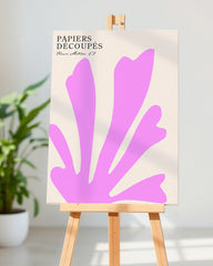 After Hover: Koralle in Pink - Henri Matisse neu interpretiert