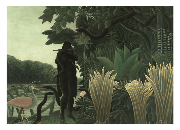 Henri Rousseau - Der Schlangenbeschwörer