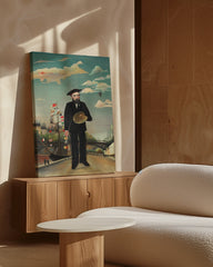 After Hover: Henri Rousseau - Selbstbildnis mit Palette