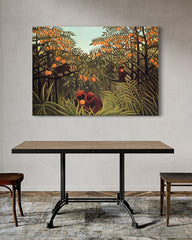 After Hover: Henri Rousseau - Affen in den Orangen-Bäumen