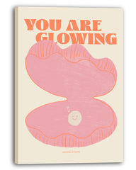 You are glowing - Selbstliebe Illustration