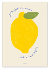 If life gives you lemons, add salt and tequila