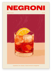 Negroni mit Gin und Campari - Cocktail Rezept