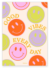 Good vibes every day - Positivity Smileys