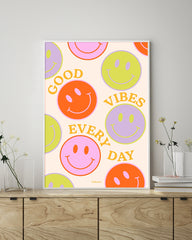 Good vibes every day - Positivity Smileys