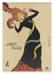 Henri de Toulouse-Lautrec - Jane Avril