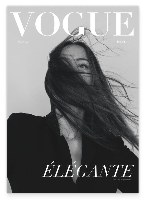 Vogue Élégante - Mode Fotografie in Schwarz-Weiß