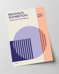 Museum Exhibition - Bauhaus Design in Violett