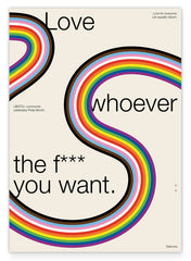 Love whoever the f*ck you want - Progress Rainbow