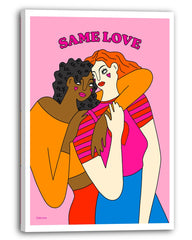 Same Love - Girls Pride Art