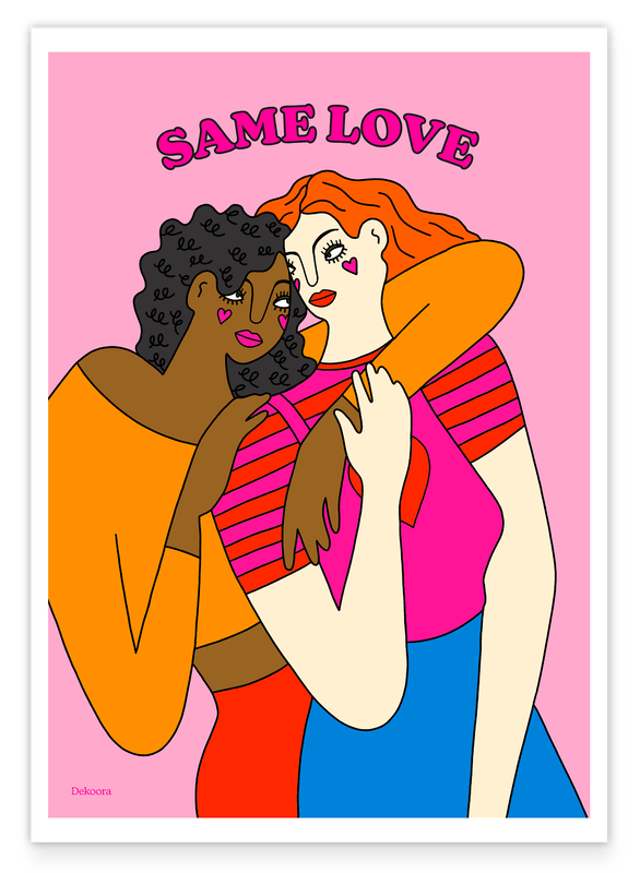 Same Love - Girls Pride Art