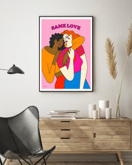 Same Love - Girls Pride Art