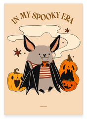 In my spooky Era - Halloween Fledermaus mit Spruch