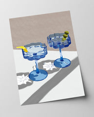 Flower shaped Glasses - Moderne Gläser mit retro Touch