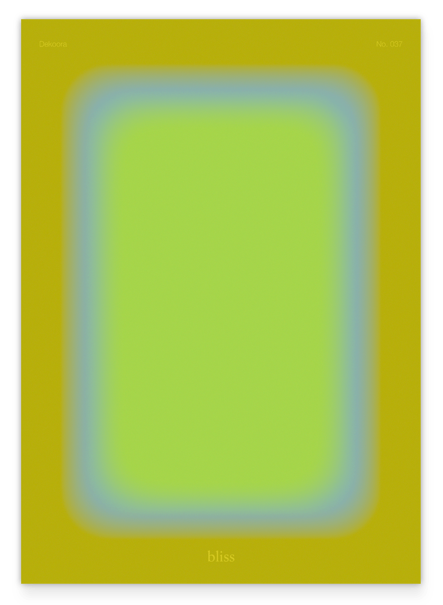 Bliss Aura - Farbverlauf in Gradient Green