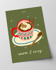 Warm & Cozy - Hot Chocolate Christmas Cup