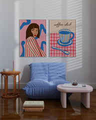 After Hover: Set aus 2 Postern: Coffee Girl