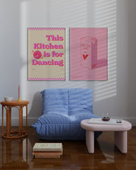 After Hover: Set aus 2 Postern: Pink Fun in your Kitchen