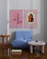 After Hover: Set aus 2 Postern: Good Girl in Pink