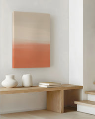 After Hover: Modern Brushstrokes in Blush