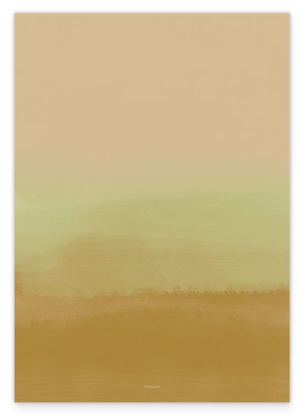 Mystical Meadow - Abstrakte Kunst in Grün