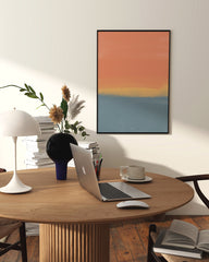 After Hover: Coral Crush (1/3) - Abstrakte Wandkunst