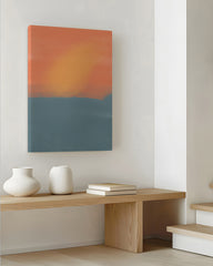 After Hover: Coral Crush (2/3) - Abstrakte Wandkunst