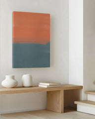After Hover: Coral Crush (3/3) - Abstrakte Wandkunst