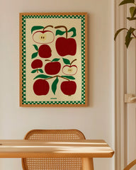 After Hover: Adorable Apples - Moderne Apfel Illustration