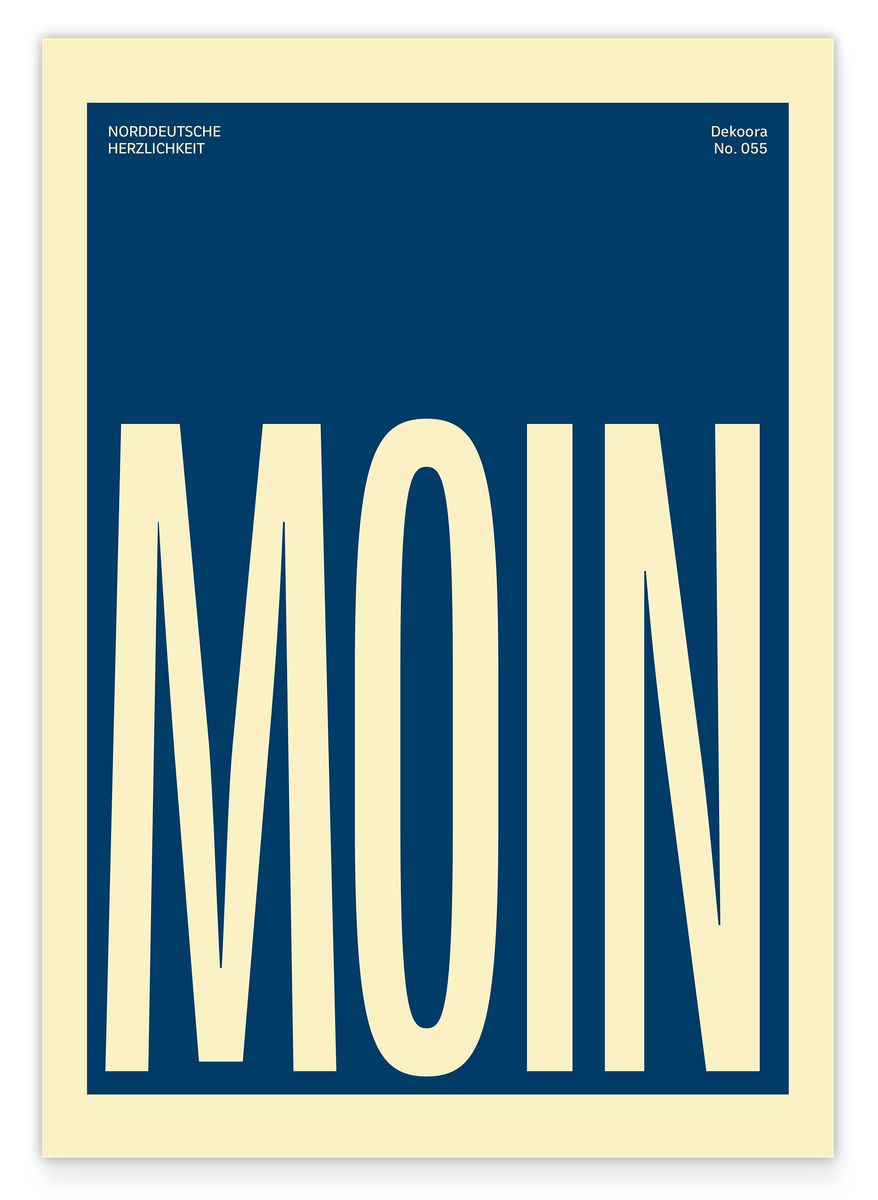 Product image for Moin - Norddeutsche Herzlichkeit in Blau