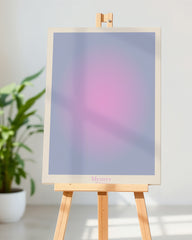 After Hover: Circle Aura "Mystery" in Blau und Pink