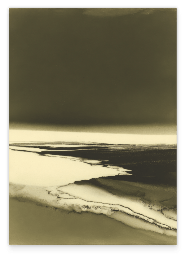 Sanfte Sinfonie: Abstrakte Sandlandschaft