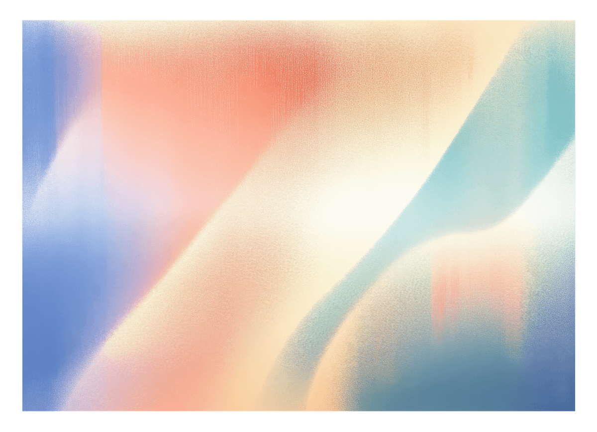 Rosy Radiance - Farbverlauf im Prisma-Stil
