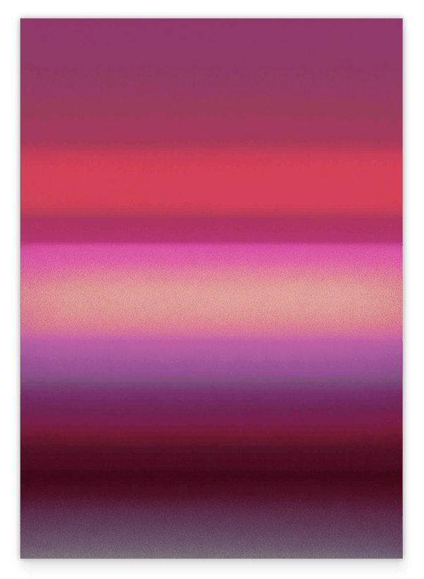 Tender Aura - Farbverlauf in Rot-Violett