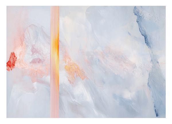 Dreamy Diffusion - Abstrakte Wandkunst in hellen Farben