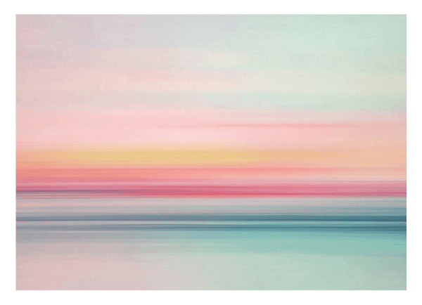 Hidden Horizon - Sonnenuntergang in abstrakten Farben