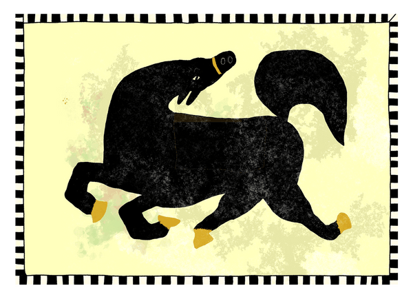 Midnight Gallop - Schwarzes Pferd