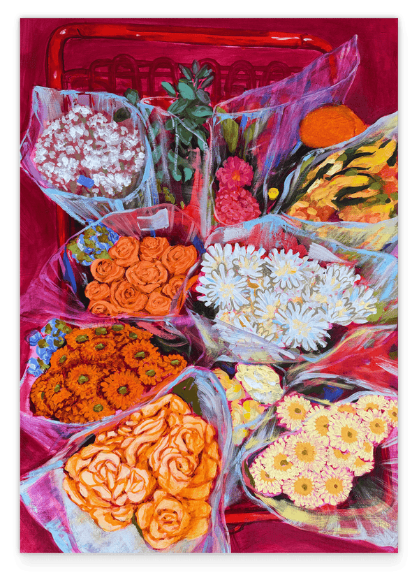 "Running Errands" - Blumenmarkt