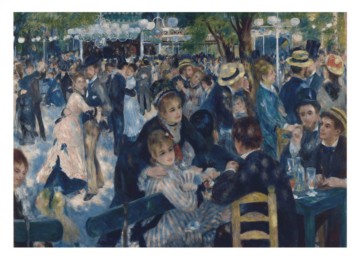 Pierre-Auguste Renoir - Bal du Moulin de la Galette
