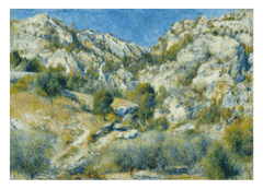 Pierre-Auguste Renoir - Felsige Klippen bei Estaque