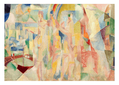 Robert Delaunay - LA VILLE DE PARIS, ESQUISSE