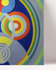 After Hover: Robert Delaunay - Rhytmus Nr. 1, Dekoration für das Salon des Tuileries