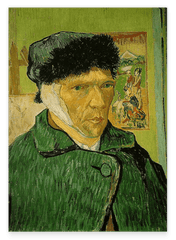 Vincent van Gogh - Selbstportrait mit bandagiertem Ohr