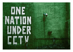 Banksy - One Nation Under CCTV Kritik an Überwachungsstaat