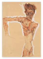 Egon Schiele - Selbstporträt