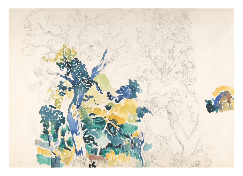 Henri-Edmond-Kreuz - Landschafts-Gemälde - Impressionismus Kunstdruck