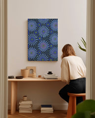 After Hover: Paul Poiret zugeschrieben - Textil-Design mit Blumen, Kreisen und Punkten
